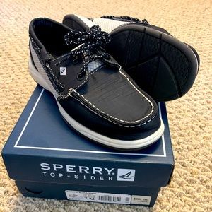 Sperry Top-Siders, color Navy Blue and White